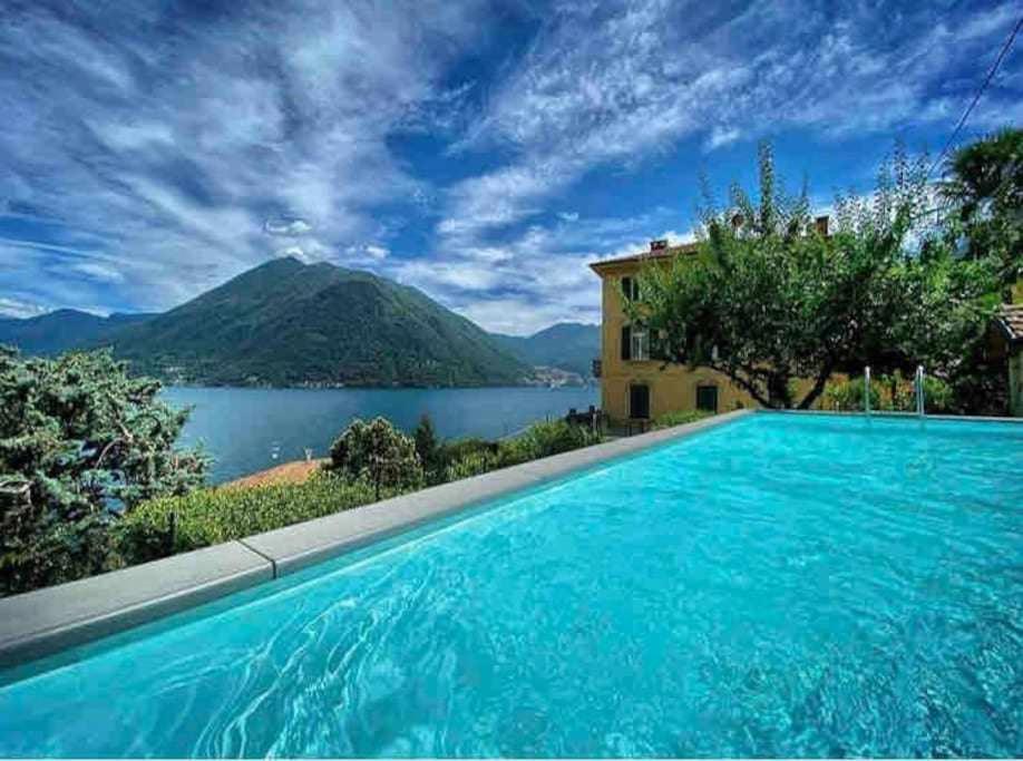 Villa Peroni Lake Como Classic With Swimming Pool Argegno Exteriér fotografie