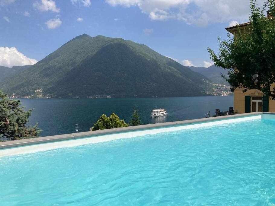 Villa Peroni Lake Como Classic With Swimming Pool Argegno Exteriér fotografie